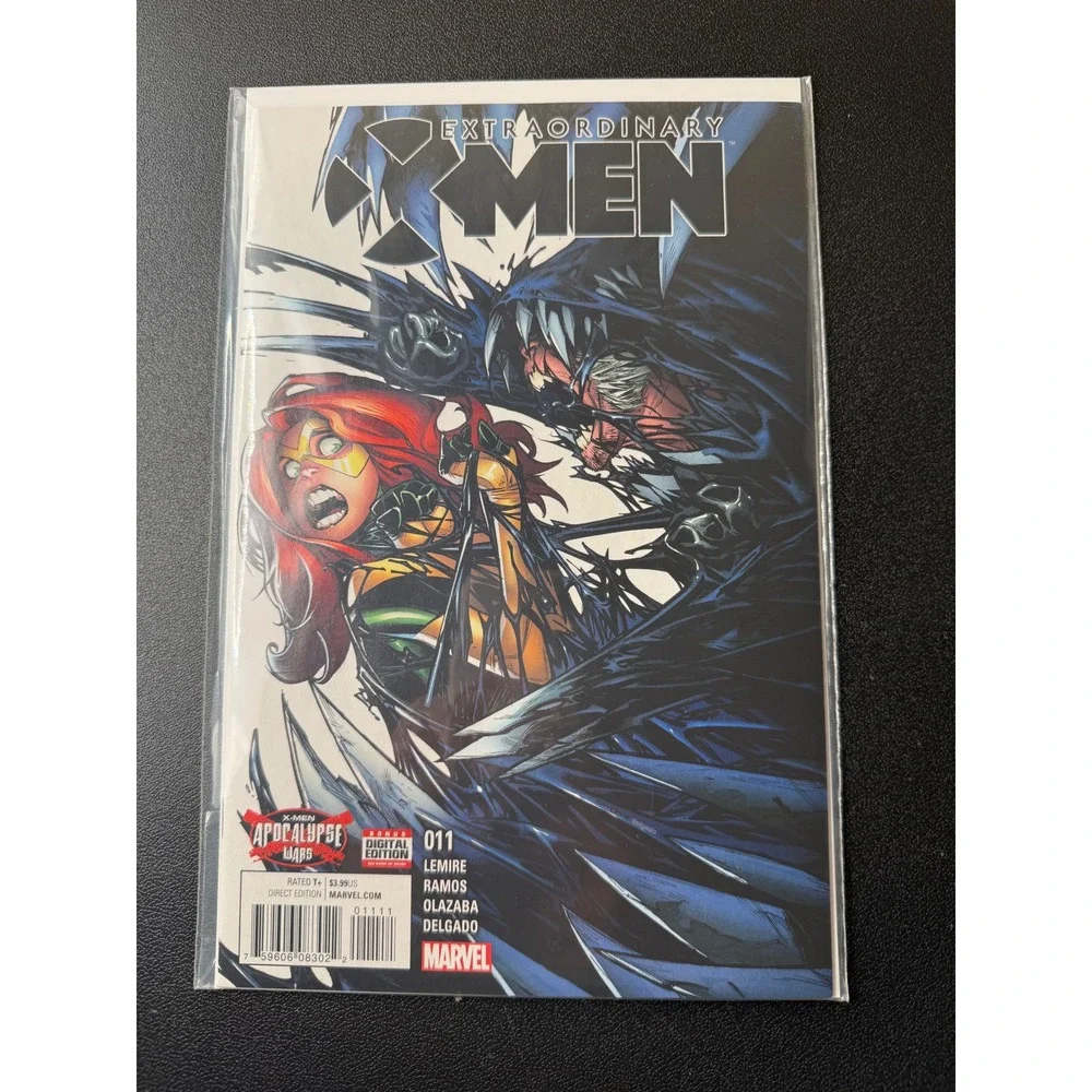 Extraordinary X-Men 11 Apocalypse Wars Marvel Comics 2016 Jeff‎ Lemire Ramos